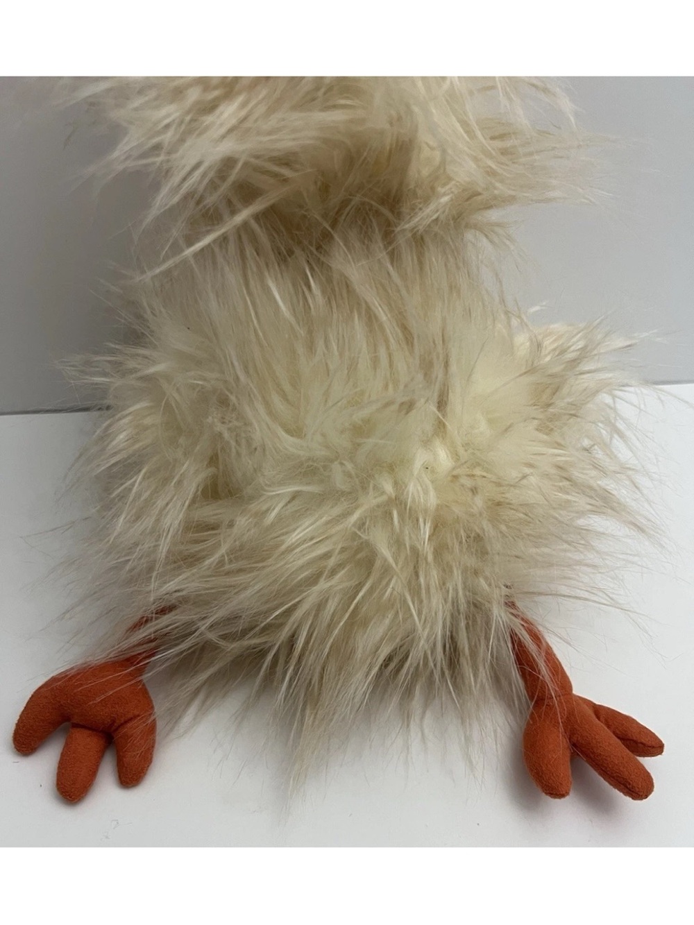 Jellycat Chelsea Chicken Rooster Plush Toy 11" Pet Stuffed Animal Fuzzy Silkie - Picture 3 of 14